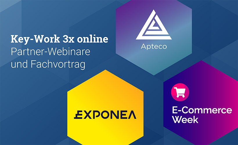 Key-Work 3x online Partner Webinare und Fachvortrag