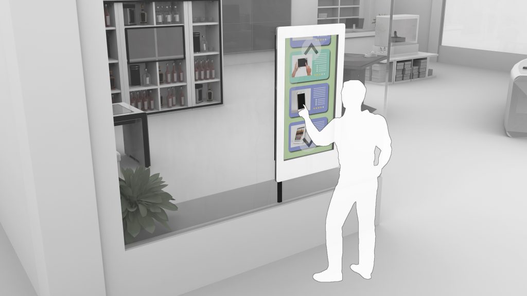 Interaktive Schaufenster + Kommunikation, Key-Work