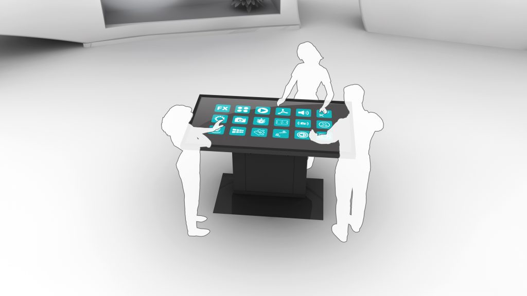 Multitouch-Tische + Erlebnisflächen, Key-Work