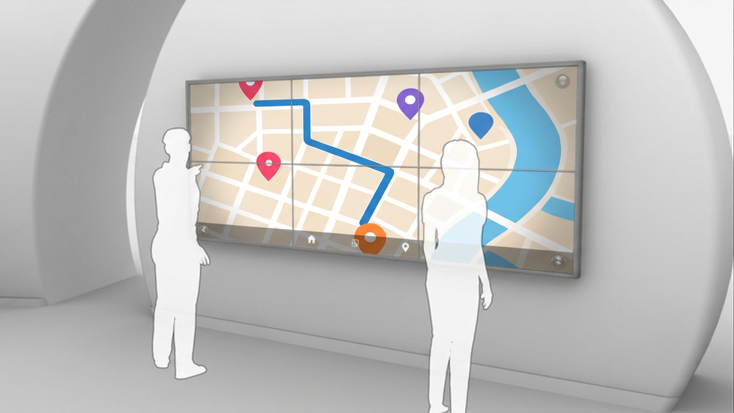 Smart City Videowall, Key-Work